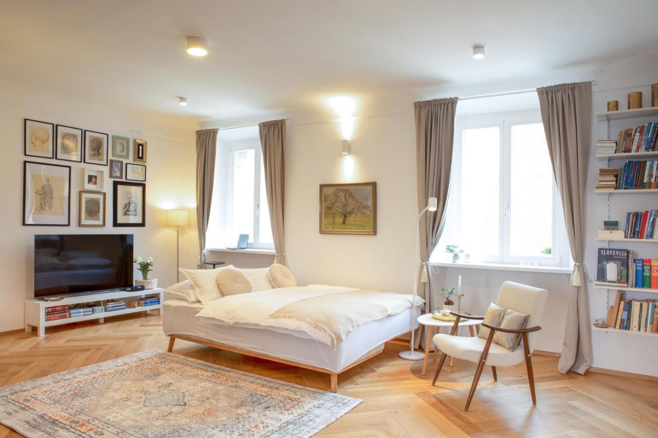 Stylish Apartment In Historical Center ลูบลิยานา ภายนอก รูปภาพ